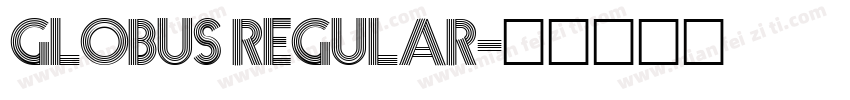Globus Regular字体转换